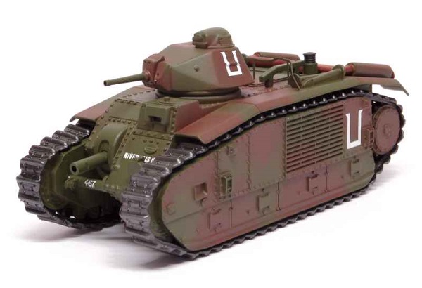 renault b1 bis char de bataille 1940 37e bcc france mf48540vb Модель 1:48